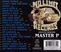 Snoop Dogg - 1998 - Da Game Is To Be Sold, Not To Be Told (Back Cover)