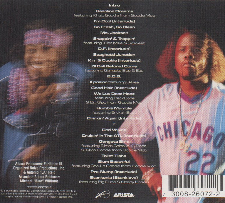 OutKast - 2000 - Stankonia (Back Cover) .