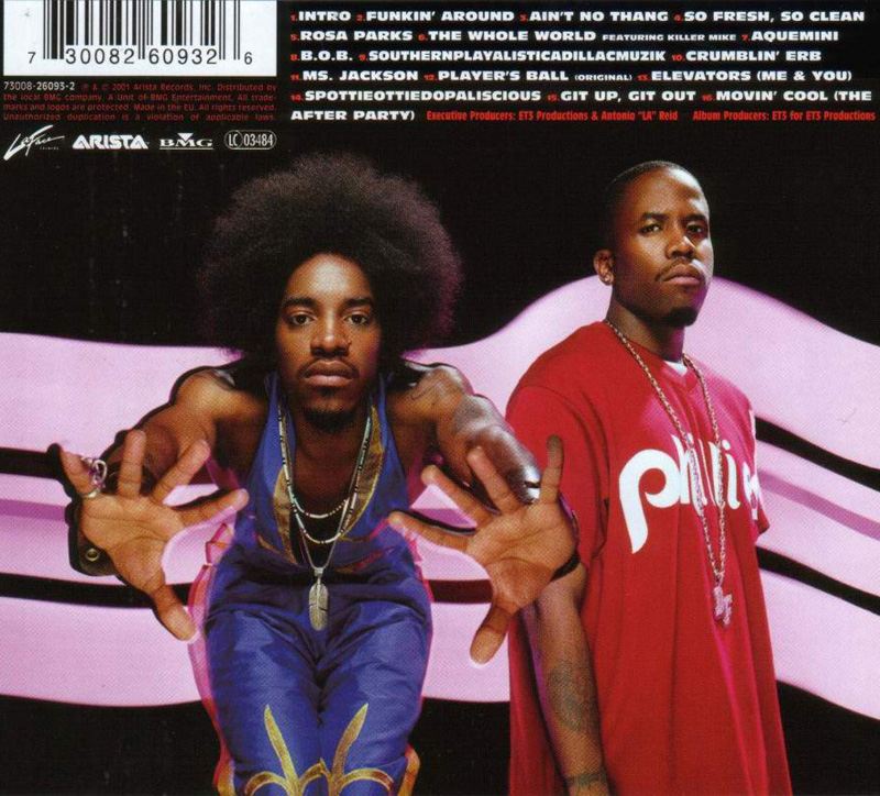 OutKast - 2001 - Big Boi & Dre Presents (Back Cover) .