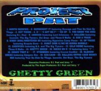 Project Pat - 1999 - Ghetty Green (Back Cover)