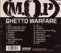 M.O.P. - 2006 - Ghetto Warfare (Back Cover)