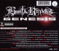 Busta Rhymes - 2001 - Genesis (Back Cover)