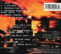 Jeru The Damaja - 1994 - The Sun Rises In The East (Back Cover)