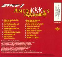 Spice 1 - 1994 - Amerikkka's Nightmare (Back Cover)