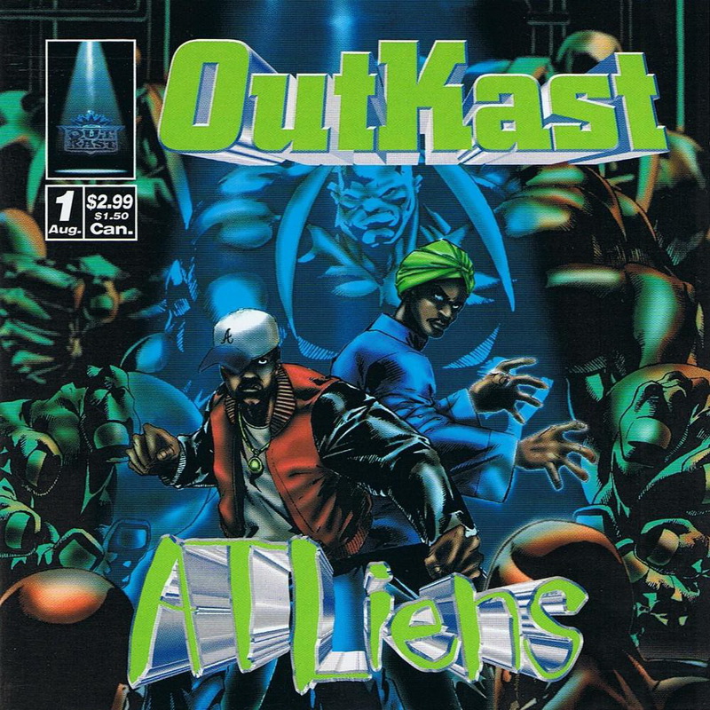 OutKast - 1996 - ATLiens (Front Cover) .