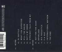 DJ Honda - 1996 - H (US Edition) (Back Cover)