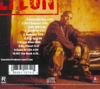 Teflon - 1997 - My Will (Back Cover)