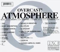 Atmosphere - 1997 - Overcast! (Back Cover)