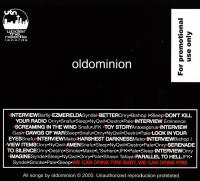 Oldominion - 2000 - One (Back Cover)