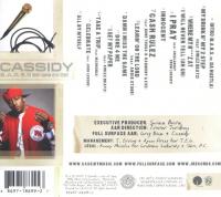 Cassidy - 2007 - B.A.R.S. (The Barry Adrian Reese Story) (Back Cover)