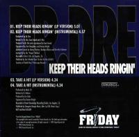 Dr. Dre & Mack 10 - 1995 - Keep Their Heads Ringin' / Take A Hit (Back Cover)
