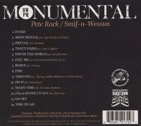 Pete Rock & Smif-N-Wessun - 2011 - Monumental (Back Cover)