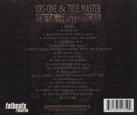 KRS-One & True Master - 2010 - Meta-Historical (Back Cover)