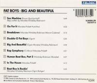Fat Boys - 1986 - Big & Beautiful (Back Cover)