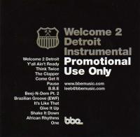 J Dilla - 2005 - Welcome 2 Detroit (Instrumental) (Back Cover)