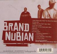 Brand Nubian - 2004 - Fire In The Hole (Back Cover)