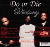 Do Or Die - 2000 - Victory (Back Cover)