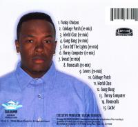 Dr. Dre - 1996 - Back 'N The Day (Back Cover)