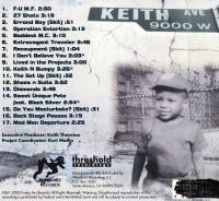 Kool Keith - 2000 - Matthew (Back Cover)