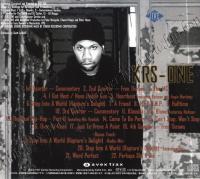 KRS-One - 1997 - I Got Next (Japan Version) (Back Cover)