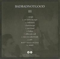 BadBadNotGood - 2014 - III (Japan Edition) (Back Cover)