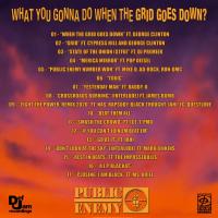 Public Enemy - 2020 - What You Gonna Do When The Grid Goes Down? (Back Cover)