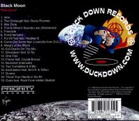 Black Moon - 1999 - War Zone (Back Cover)