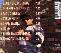 Eazy-E - 1993 - It's On (Dr. Dre) 187um Killa (Back Cover)