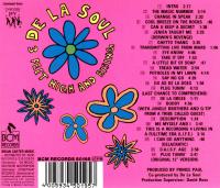 De La Soul - 1989 - 3 Feet High And Rising (Back Cover)