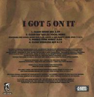 Luniz - 1995 - I Got 5 On It (Back Cover)
