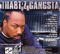 MC Eiht - 2001 - Tha8t'z Gangsta (Back Cover)