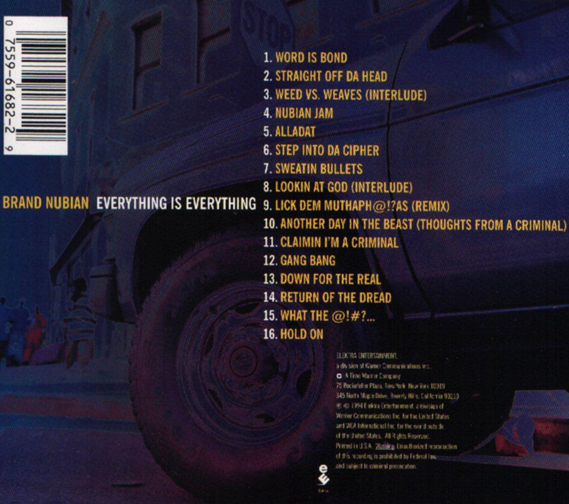 Скачать альбом Brand Nubian - 1994 - Everything Is Everything