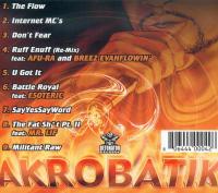 Akrobatik - 2000 - The EP (Back Cover)
