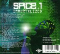 Spice 1 - 1999 - Immortalized (Back Cover)