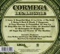 Cormega - 2004 - Legal Hustle (Back Cover)