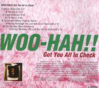 Busta Rhymes - 1996 - Woo Hah!! Got You All In Check (Back Cover)